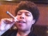Smokin' a fat boi!